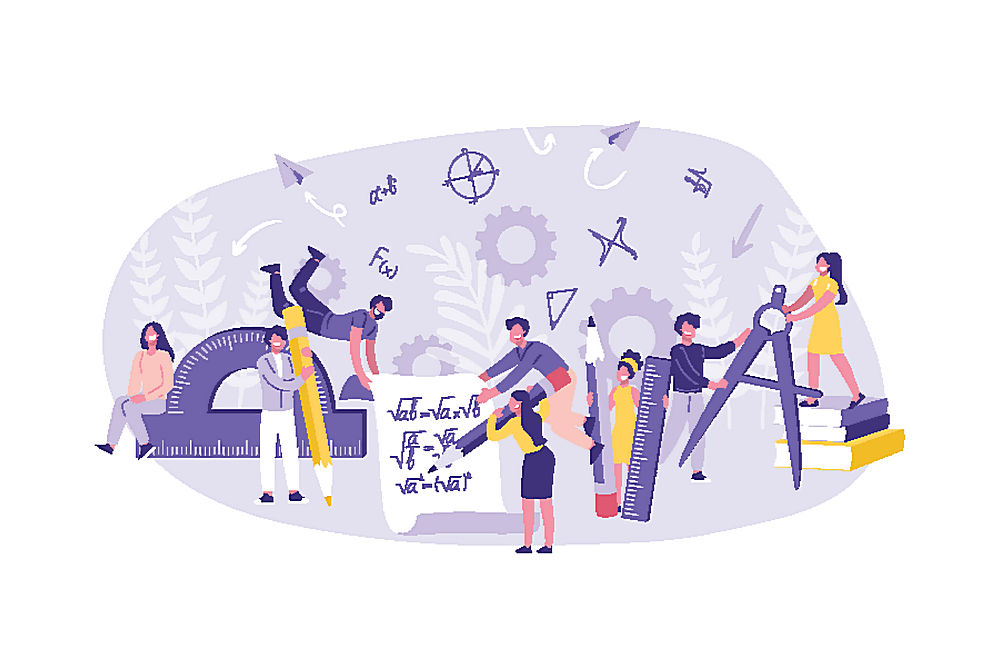 数学人物插图